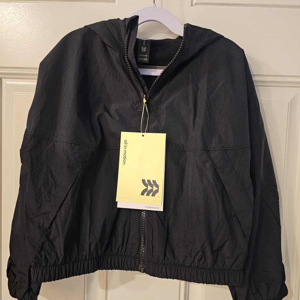 All in Motion Kids Black Raincoat